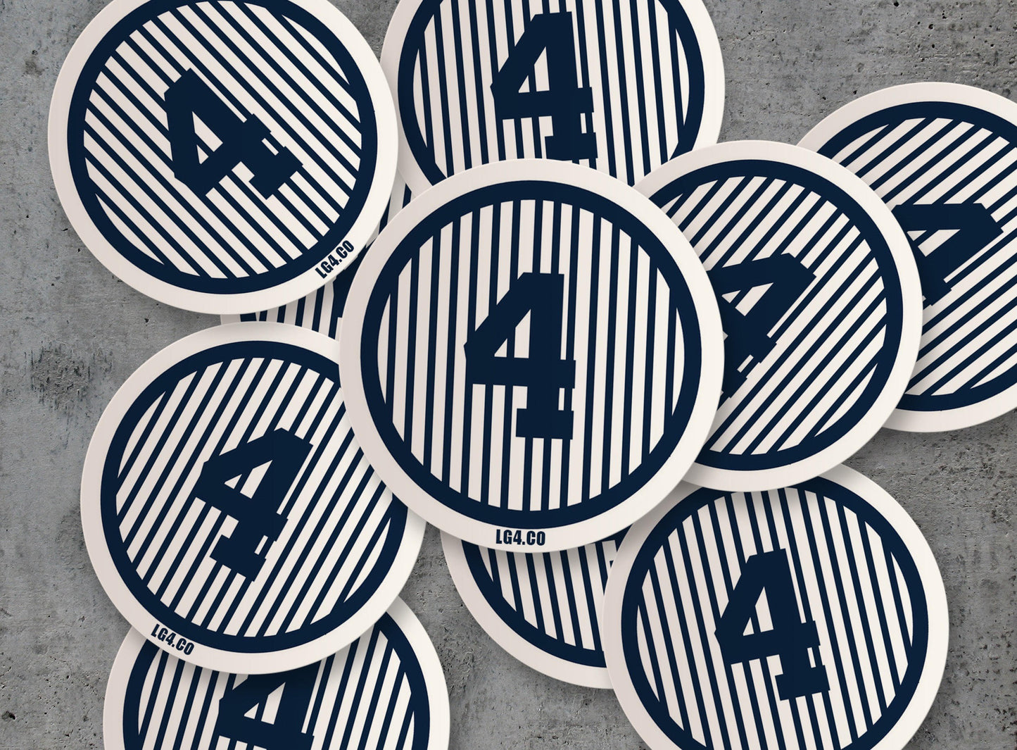 5 Pack LG4 Sticker